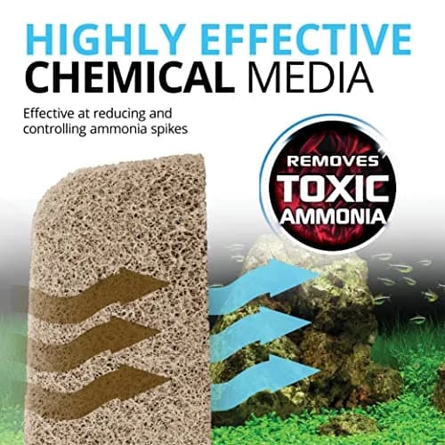 Fluval Ammonia Remover Pad 6-Pack | For Fluval 306/406, 307/407 Canister Filters thumbnail 4