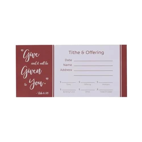Swanson Christian Products Cash Envelopes 3x6.25 in | Faith-Inspired Tithe & Offering Pack of 100 thumbnail 7