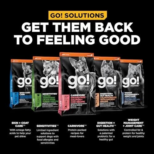 Go! Solutions Carnivore Salmon + Cod Grain-Free Dog Food 22 lb | High-Protein, Real Meat & Fish, Puppy to Senior thumbnail 9