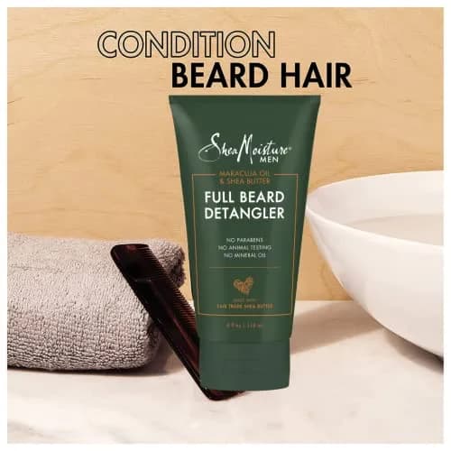 SheaMoisture Beard Conditioner Full Beard Detangler 118ml (4 Fl Oz) | Softens Coarse Facial Hair thumbnail 3