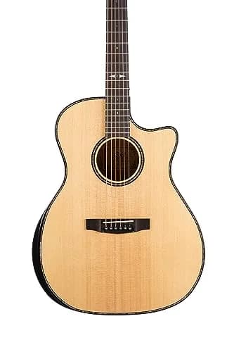 Cort Grand Regal Series Acoustic-Electric Guitar, Natural Glossy | Bevel Cut Grand Auditorium, Full Size, Myrtlewood & Sitka Spruce thumbnail 2