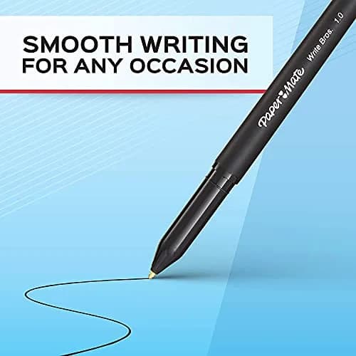 Paper Mate Write Bros Ballpoint Pens 1.0mm Black | Medium Point, Pack of 36, USA Import thumbnail 2