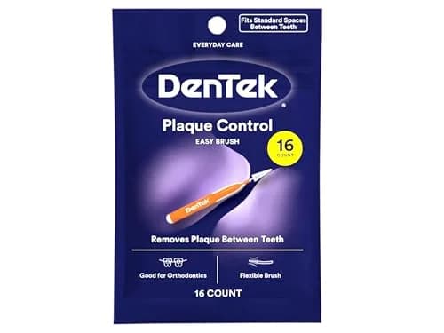 DenTek Easy Brush Cleaners 16 ea | Mint Mouthwash Blast Mint | Brush Cleaner for Makeup & Dental Hygiene thumbnail 1