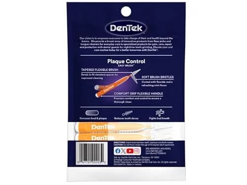 DenTek Easy Brush Cleaners 16 ea | Mint Mouthwash Blast Mint | Brush Cleaner for Makeup & Dental Hygiene thumbnail 2
