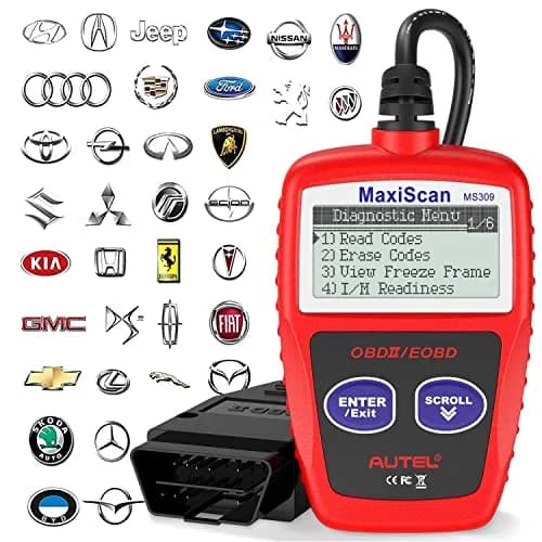 Autel OBD2 Scanner MS309 Universal Car Engine Fault Code Reader | Reads & Clears Codes — S