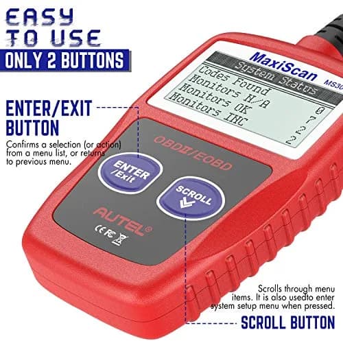 Autel OBD2 Scanner MS309 Universal Car Engine Fault Code Reader | Reads & Clears Codes thumbnail 6