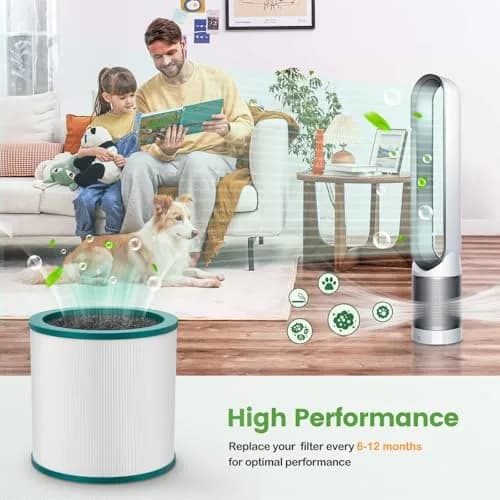 Colorfullife Replacement Filter for Dyson TP01 TP02 TP03 AM11 BP01 Air Purifiers | 3-Stage H13 HEPA & Carbon Filtration (2-Pack) thumbnail 7