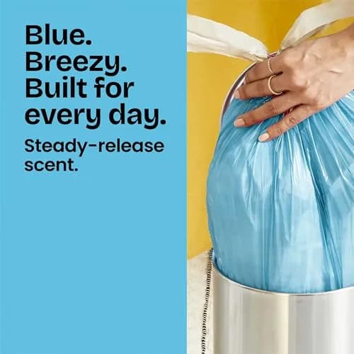 Glad Small Trash Bags 4 Gallon | Odor-Resistant with Febreze Beachside Breeze (70-120 chars) thumbnail 2