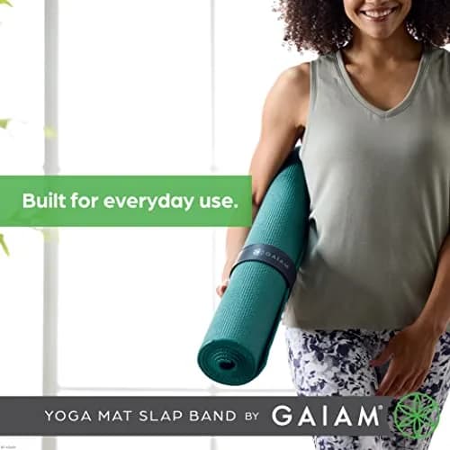 Gaiam Yoga Mat Strap Slap Band, Snap Closure, Fits Most Mats | Secure & Easy to Use thumbnail 5