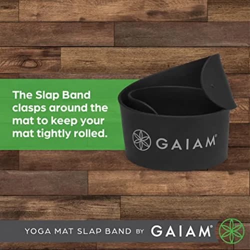 Gaiam Yoga Mat Strap Slap Band, Snap Closure, Fits Most Mats | Secure & Easy to Use thumbnail 3