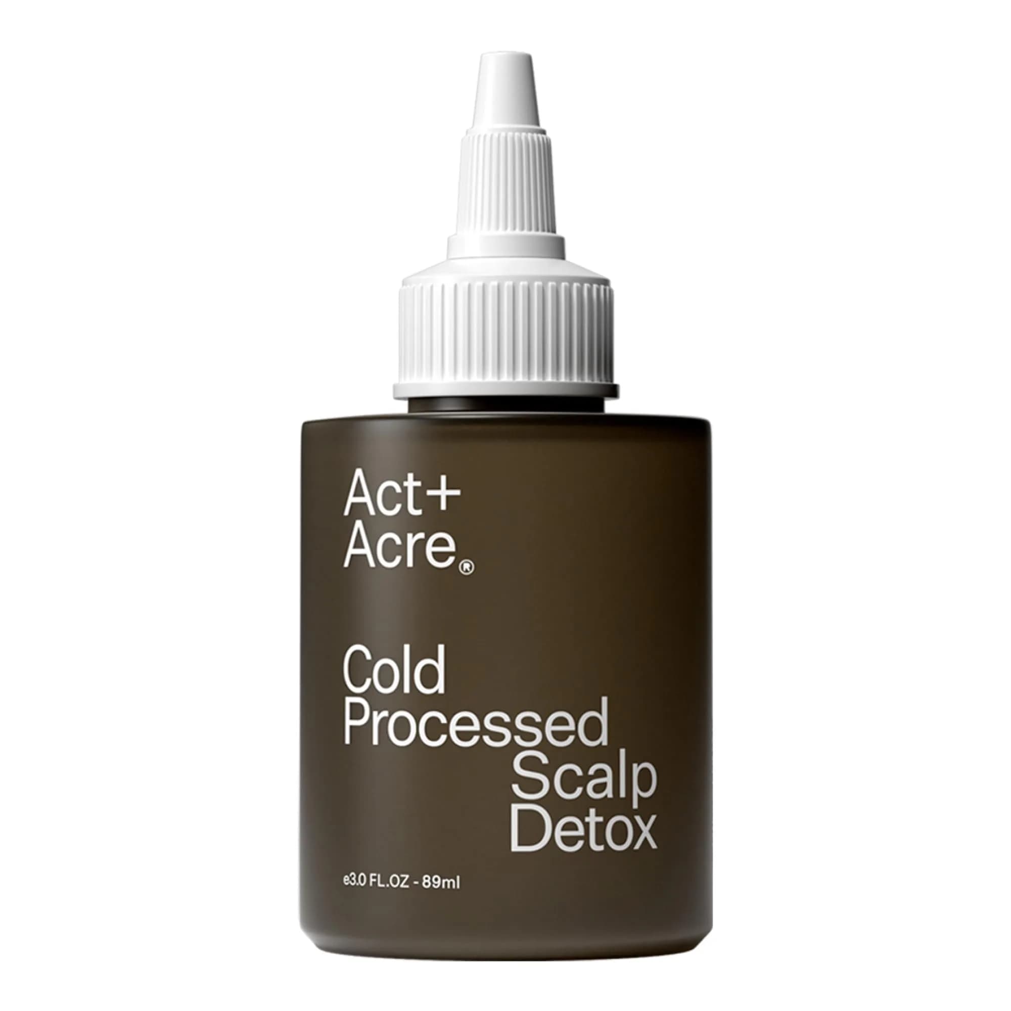ACT+ ACRE Cold Processed Scalp Detox Oil 3 Fl Oz | Sulfate-Free for Dry & Itchy Scalp, Promotes Thicker Hair