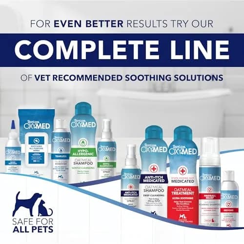 TropiClean OxyMed Hypoallergenic Itch Relief Spray for Cats & Dogs 236ml (8oz) | Gentle Relief for Sensitive Skin thumbnail 8