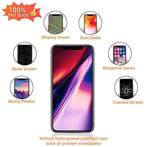 Bsz4uov iPhone 11 Pro Screen Replacement for A2160, A2217, A2215 | 5.8" High-Quality Digitizer & Tempered Glass thumbnail 4