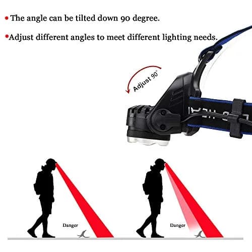 AuKvi Red Light Headlamp with Zoom, 3 Modes & AAA Batteries | 4.6/5 Stars (8 Reviews) thumbnail 4