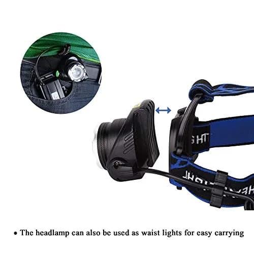 AuKvi Red Light Headlamp with Zoom, 3 Modes & AAA Batteries | 4.6/5 Stars (8 Reviews) thumbnail 5