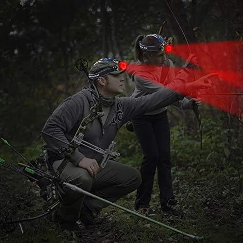 AuKvi Red Light Headlamp with Zoom, 3 Modes & AAA Batteries | 4.6/5 Stars (8 Reviews) thumbnail 6