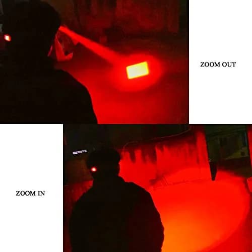 AuKvi Red Light Headlamp with Zoom, 3 Modes & AAA Batteries | 4.6/5 Stars (8 Reviews) thumbnail 7