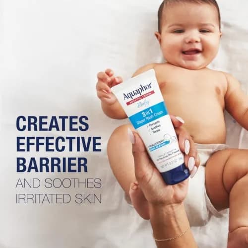 Aquaphor Baby Healing Ointment & Diaper Rash Cream Set 14 oz + 3.5 oz | Gentle Care for Sensitive Skin thumbnail 7