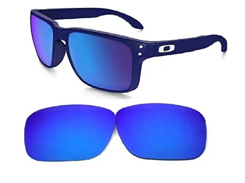 GALAXYLENSE Galaxy Replacement Lenses for Oakley Holbrook OO9102 Sunglasses Blue Polarized | Impact-Resistant UV400 thumbnail 1
