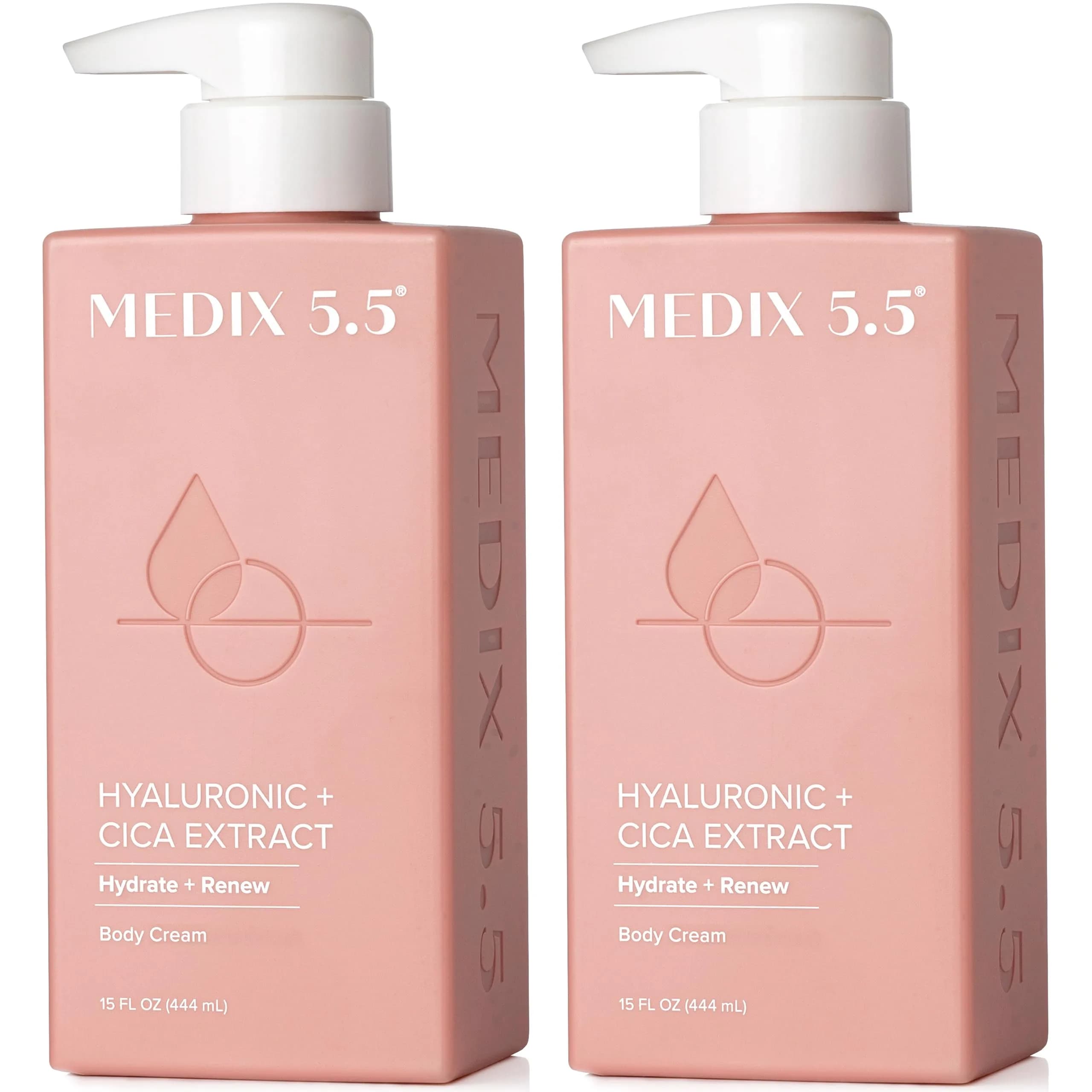 Medix 5.5 Hyaluronic Acid Hydrating Cream | 15 Fl Oz (Pack of 2) - main product image