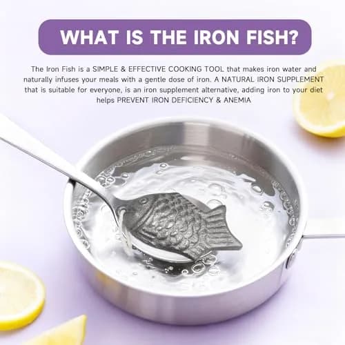 Lisol Iron Fish 2 Pack | Natural Iron Supplement for Cooking & Water thumbnail 2