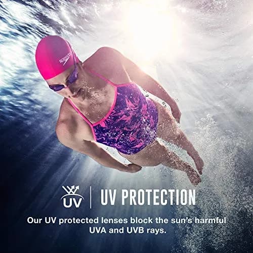 Speedo Women's Mirrored Vanquisher Swim Goggles | Anti-Fog & UV Protection thumbnail 5