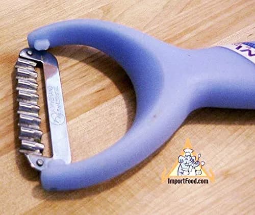 KingdomOfSmile Thai Vegetable Zigzag Peeler | Stainless Steel Kitchen Tool for Papaya Salad - view 3