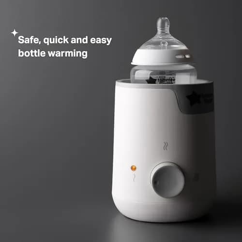 Tommee Tippee Easiwarm Bottle Warmer, Automatic Timer, One-Dial | Fast, Safe & BPA-Free Baby Bottle Heating thumbnail 4