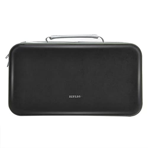 Wismart CD DVD Wallet 96 Capacity Heavy Duty Hard Shell Organizer Black | Protects Discs & Fits 96 DVDs thumbnail 4