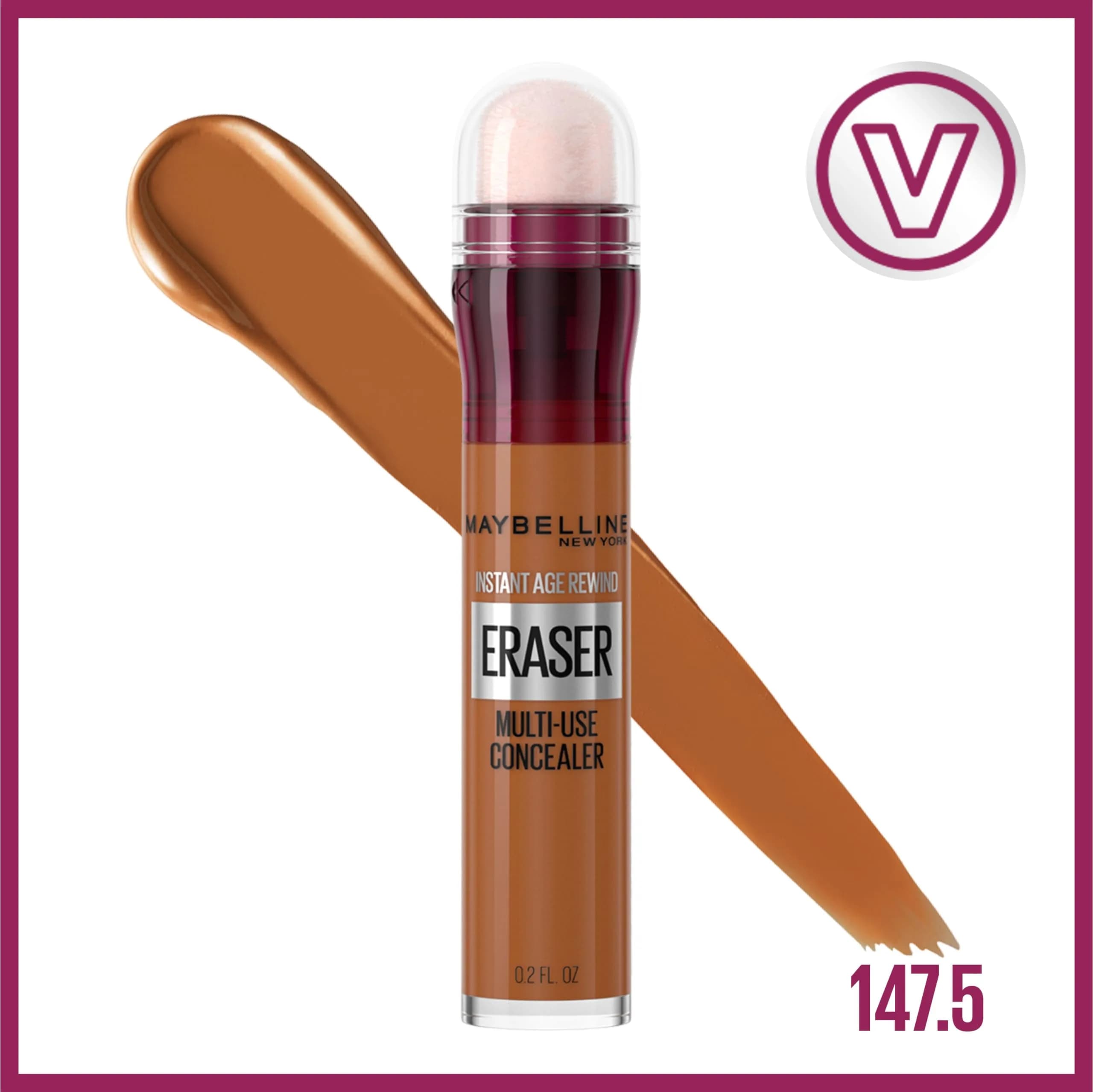 Maybelline Instant Age Rewind Eraser Concealer 147.5 5ml (0.2 Fl Oz) | Erase Dark Circles & Brighten Under Eyes - view 2