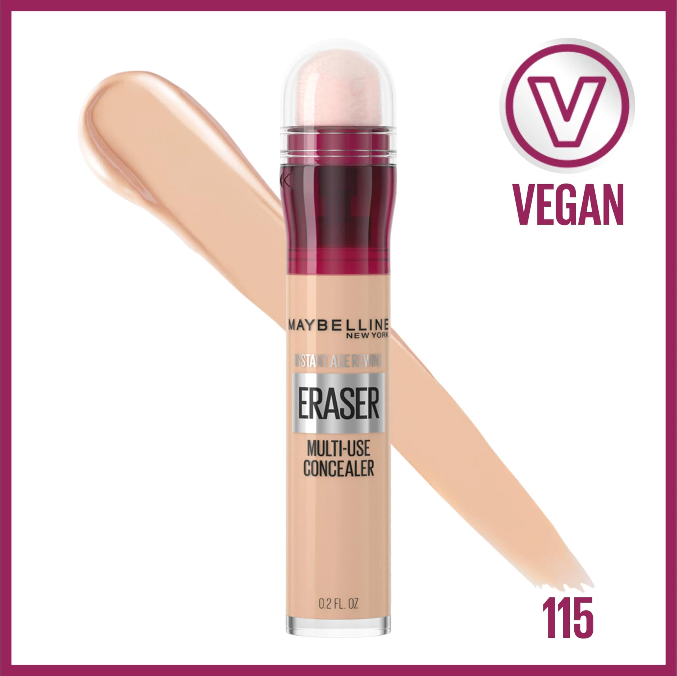 Maybelline Instant Age Rewind Eraser Concealer 115 (0.2 Fl Oz / 5.9 ml) | Erases Dark Circles & Fine Lines thumbnail 2