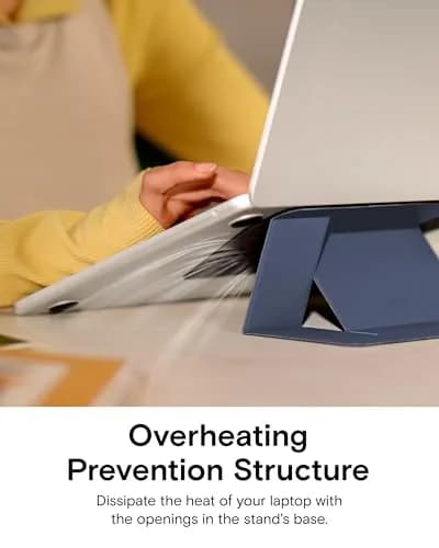 MOFT Invisible Laptop Stand, Stick-On Portable Riser for Mobile Work | Ultra-Thin, Supports 11lb, Fits 11-16" Laptops thumbnail 8