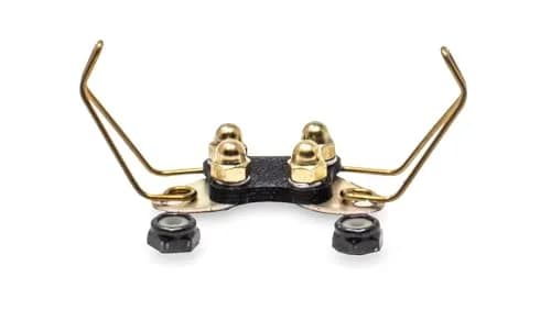 Educator CPAD-011 Winged Brass Contact Pads for Training Collars | For Long & Thick Coats, Compatible with RX-090/120/1000 Receivers thumbnail 1