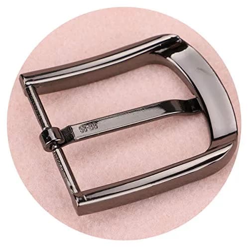 McFanBe 1.5 Inches (38 mm) Belt Buckle Single Prong Square Replacement Buckle for Men Women Belt (Grey03) | Alloy Metal Buckle for 38mm Straps thumbnail 4