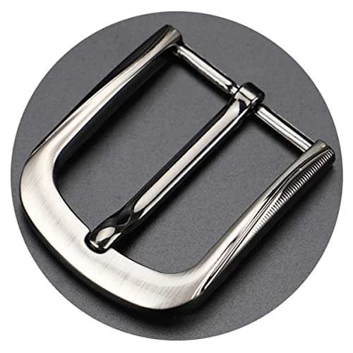 McFanBe 1.5 Inches (38 mm) Belt Buckle Single Prong Square Replacement Buckle for Men Women Belt (Grey03) | Alloy Metal Buckle for 38mm Straps thumbnail 6