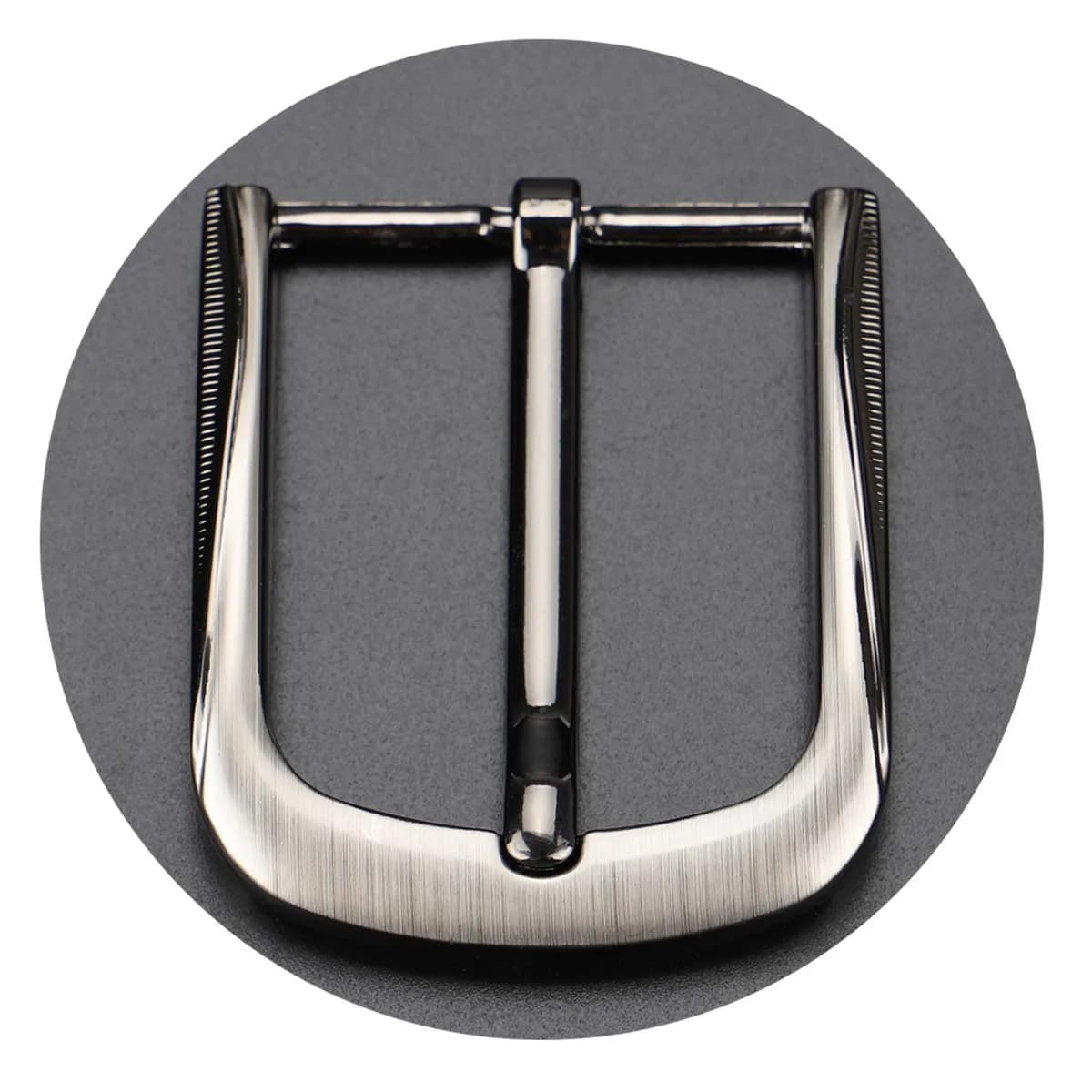 McFanBe 1.5 Inches (38 mm) Belt Buckle Single Prong Square Replacement Buckle for Men Women Belt (Grey03) | Alloy Metal Buckle for 38mm Straps - view 7