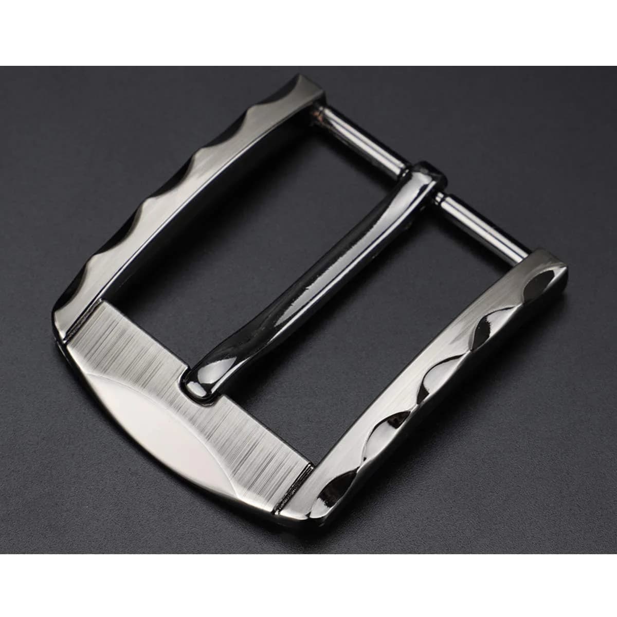 McFanBe Single Prong Square Belt Buckle 38mm (1.5 Inches) | Durable Alloy Replacement for Men & Women - view 5