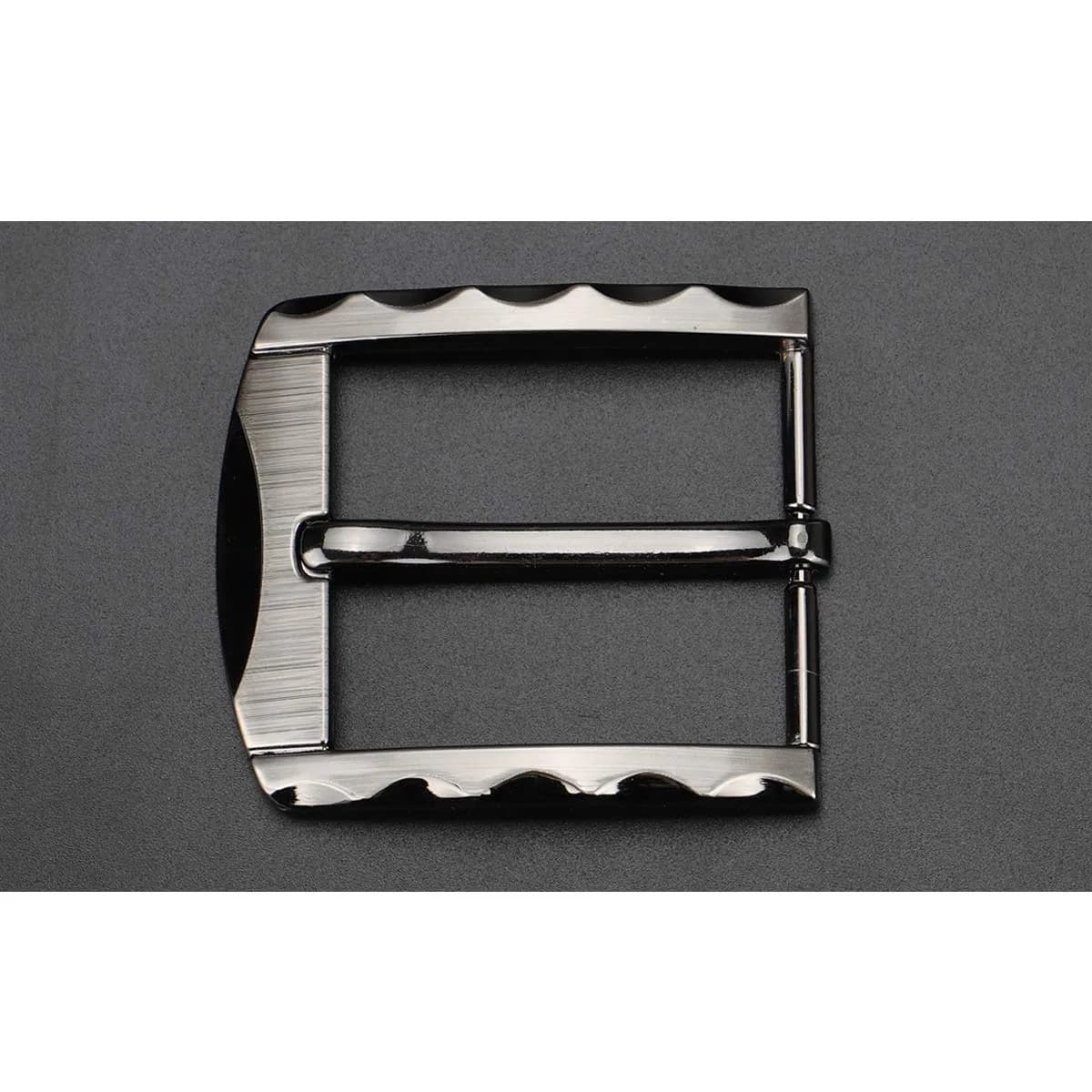 McFanBe Single Prong Square Belt Buckle 38mm (1.5 Inches) | Durable Alloy Replacement for Men & Women - view 6