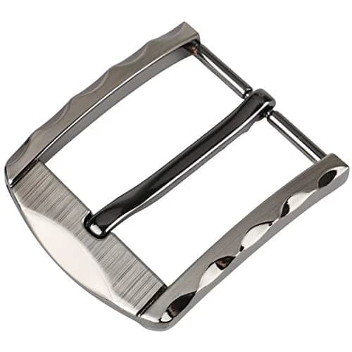 McFanBe Single Prong Square Belt Buckle 38mm (1.5 Inches) | Durable Alloy Replacement for Men & Women thumbnail 1