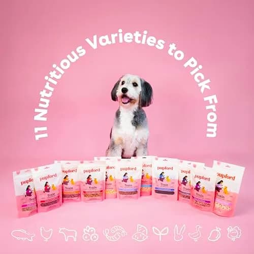 Pupford Freeze Dried Dog & Puppy Training Treats Sweet Potato | All Natural, Low Calorie, 4 oz thumbnail 8