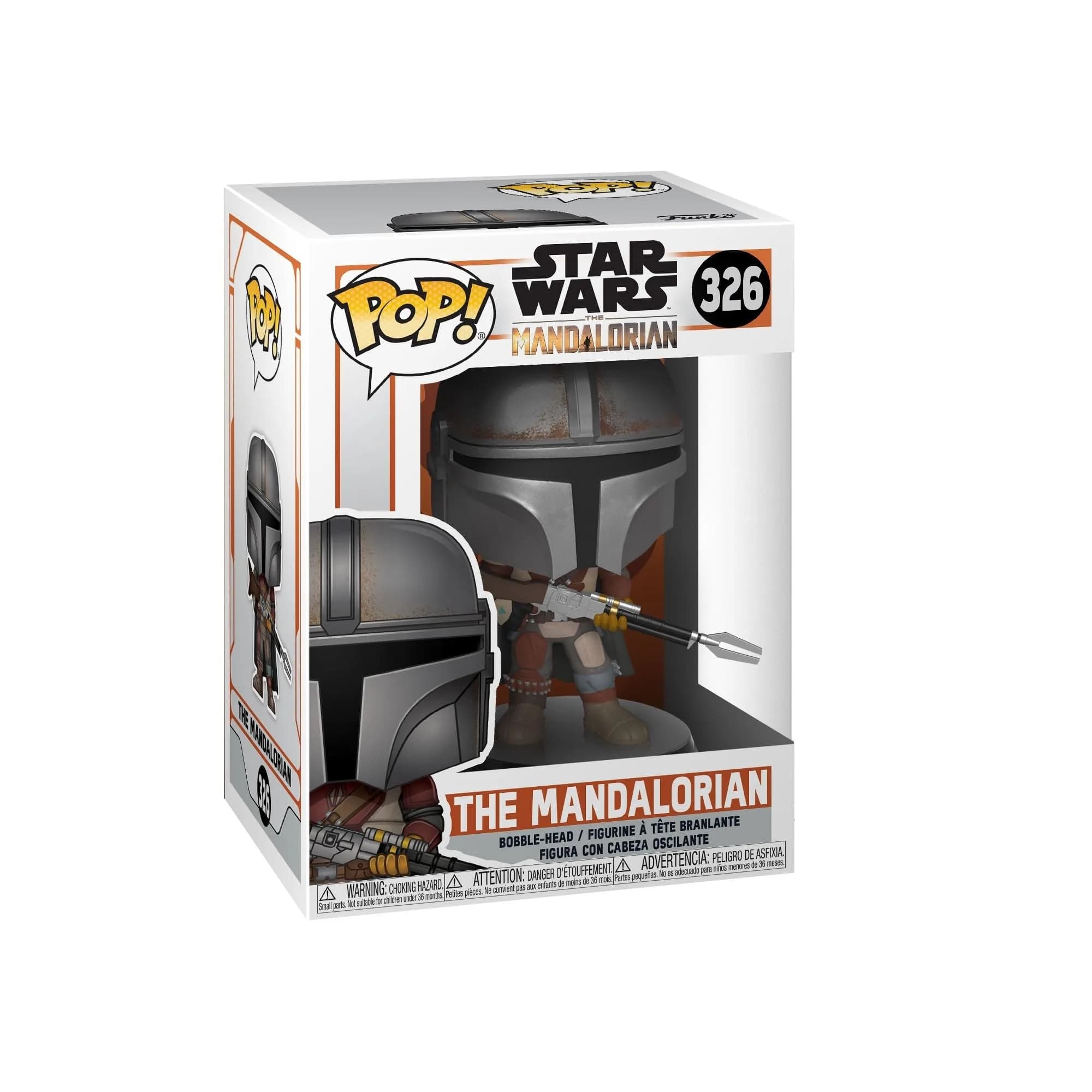 Funko POP! Star Wars: The Mandalorian - Mario (Final) - Metallic | 3.75-inch Vinyl Collectible Figurine — Standard
