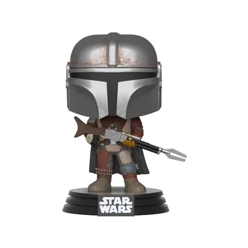 Funko POP! Star Wars: The Mandalorian - The Mandalorian Bobble-Head | 3.75-inch Vinyl Collectible for Fans thumbnail 2