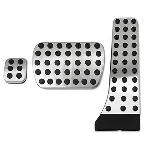 RaxTDM Sport Gas and Brake Pedal Cover Set for Mercedes-Benz W205 W212 W213 W222 X253 W218 | No Drill Steel Accelerator Accessories thumbnail 1