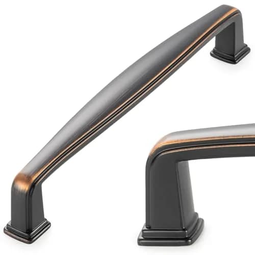 KOOFIZO 10 Pack 5 in Oil Rubbed Bronze Cabinet Pulls | Durable Solid Metal Handles for Kitchen & Furniture thumbnail 1