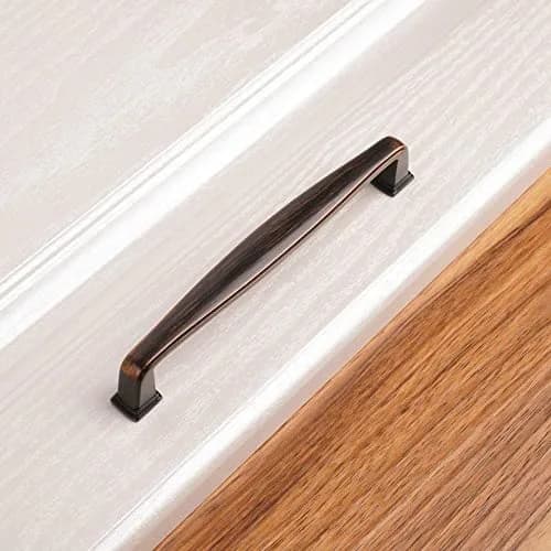 KOOFIZO 10 Pack 5 in Oil Rubbed Bronze Cabinet Pulls | Durable Solid Metal Handles for Kitchen & Furniture thumbnail 5