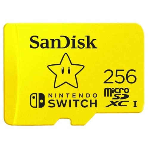 SanDisk 256GB microSDXC Card for Nintendo Switch | 100MB/s Read, 90MB/s Write thumbnail 1