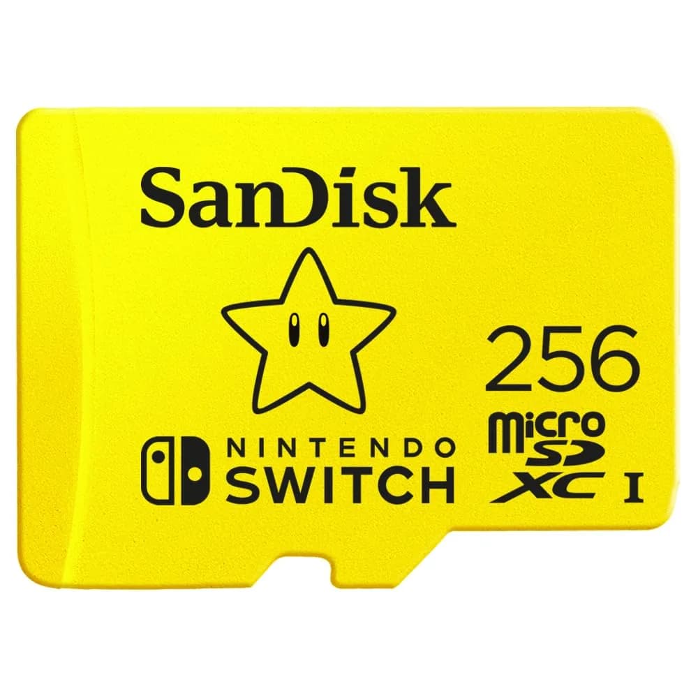 SanDisk 256GB microSDXC Card for Nintendo Switch | 100MB/s Read, 90MB/s Write