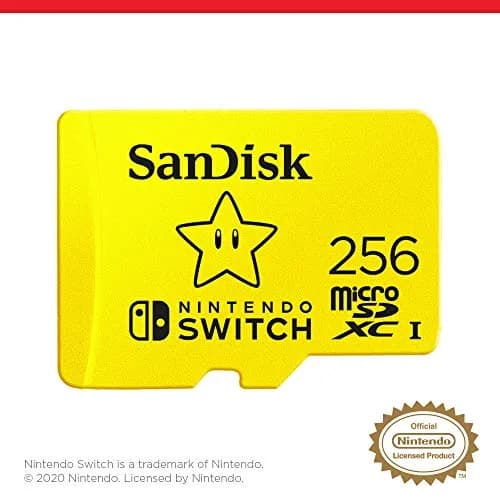 SanDisk 256GB microSDXC Card for Nintendo Switch | 100MB/s Read, 90MB/s Write thumbnail 3
