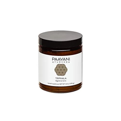 PAAVANI Triphala Digestive Tonic 9 oz | Organic Detox & Rejuvenation Herb thumbnail 1