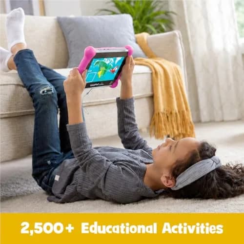 LeapFrog LeapPad Academy Kids’ Learning Tablet, Pink 21.59 cm (7") | Developed with Educators thumbnail 5